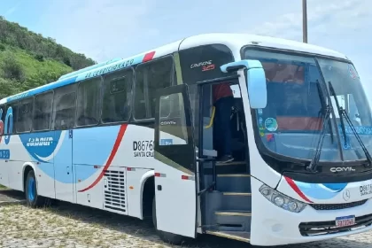 imagem de ônibus no Rio de Janeiro