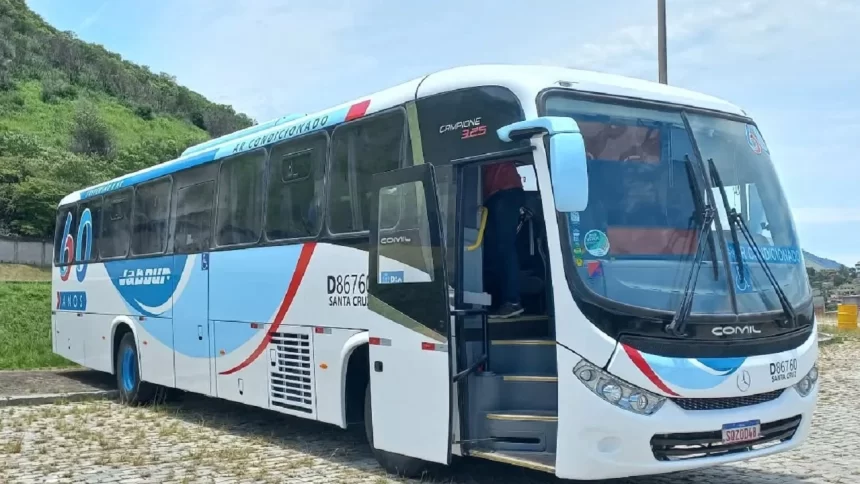 imagem de ônibus no Rio de Janeiro