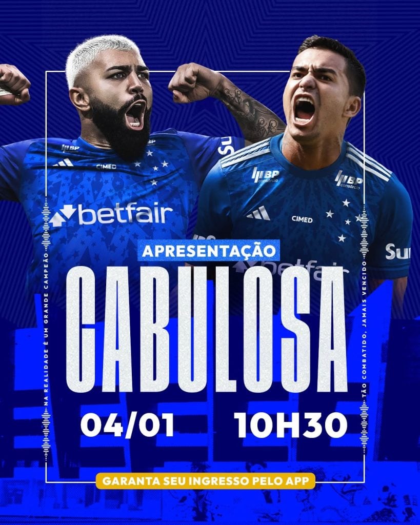 Apresentação de Gabigol e Dudu