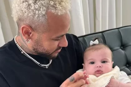 Neymar e sua filha