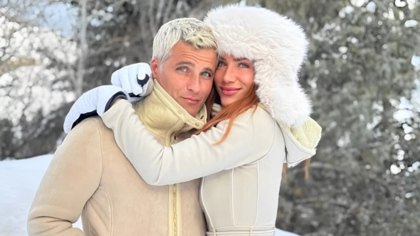 Bruno Gagliasso e Giovanna Ewbank curtem férias românticas na neve do Colorado