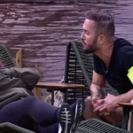 Diego e Daniele juntos conversando