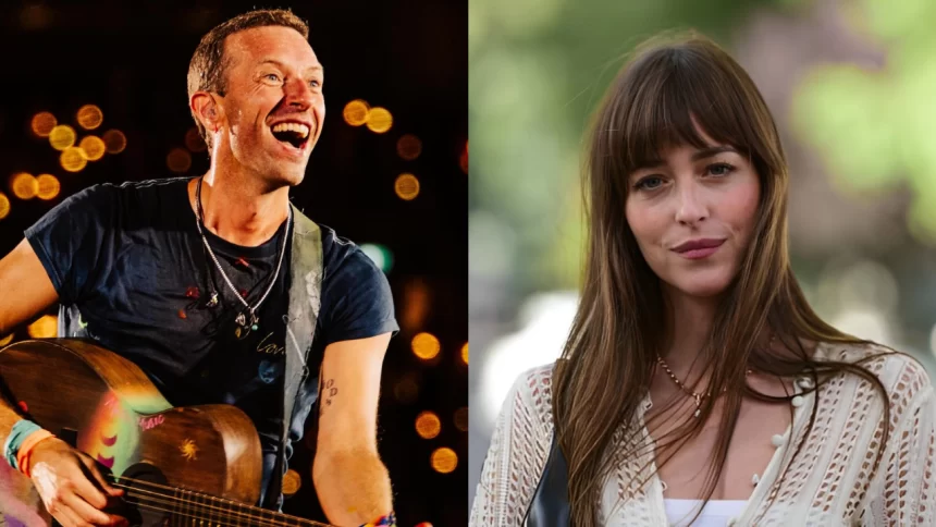 Chris Martin e Dakota Johnson surgem juntos na Índia após rumores de separação