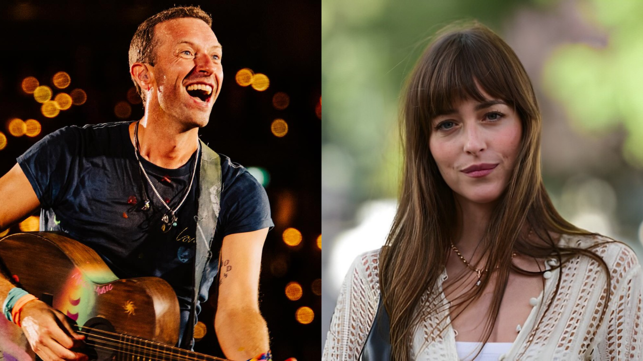 Chris Martin e Dakota Johnson surgem juntos na Índia após rumores de separação