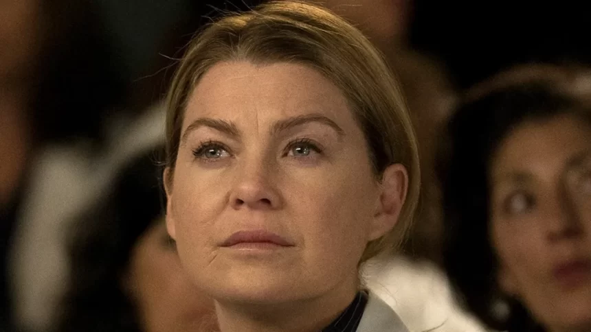 Ellen Pompeo em "Grey's Anatomy"