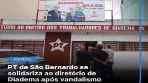 Diretório Municipal do PT em Diadema tem dependência furtada e vandalizada