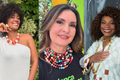 Isabel Fillardis, Fátima Bernardes e Zezé Motta