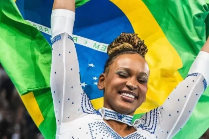 Rebeca Andrade ganha ouro nas Olimpíadas de 2024