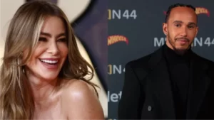 Lewis Hamilton e Sofia Vergara foram vistos juntos