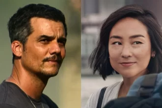 Wagner Moura e Greta Lee