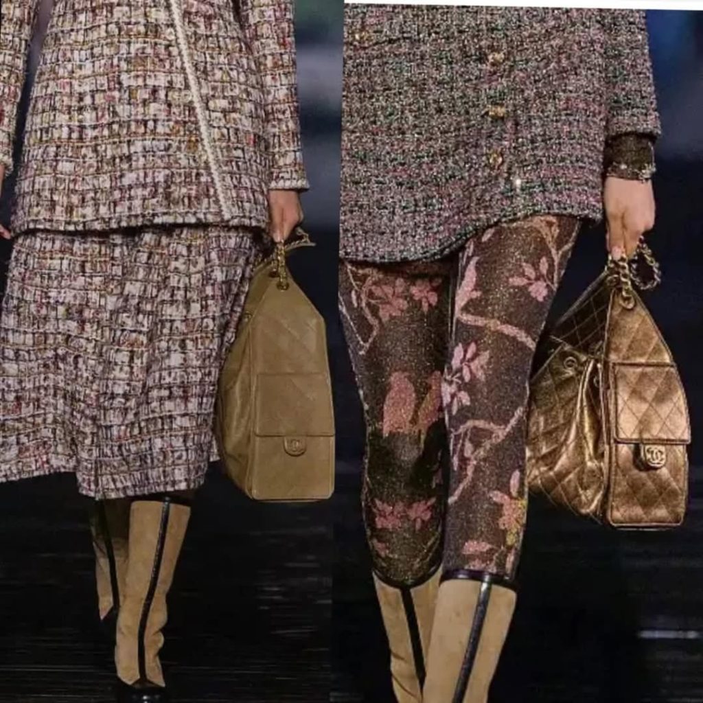 Desfile da Chanel divulgado deu novo modelo bolsa Chanel 25