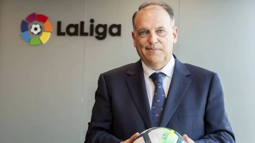 Tebas rebate protesto do Real Madrid e critica postura do clube