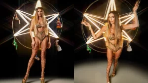 “Dedelândia”: Deborah Secco aposta em look inspirado em si mesma para o Baile da Vogue