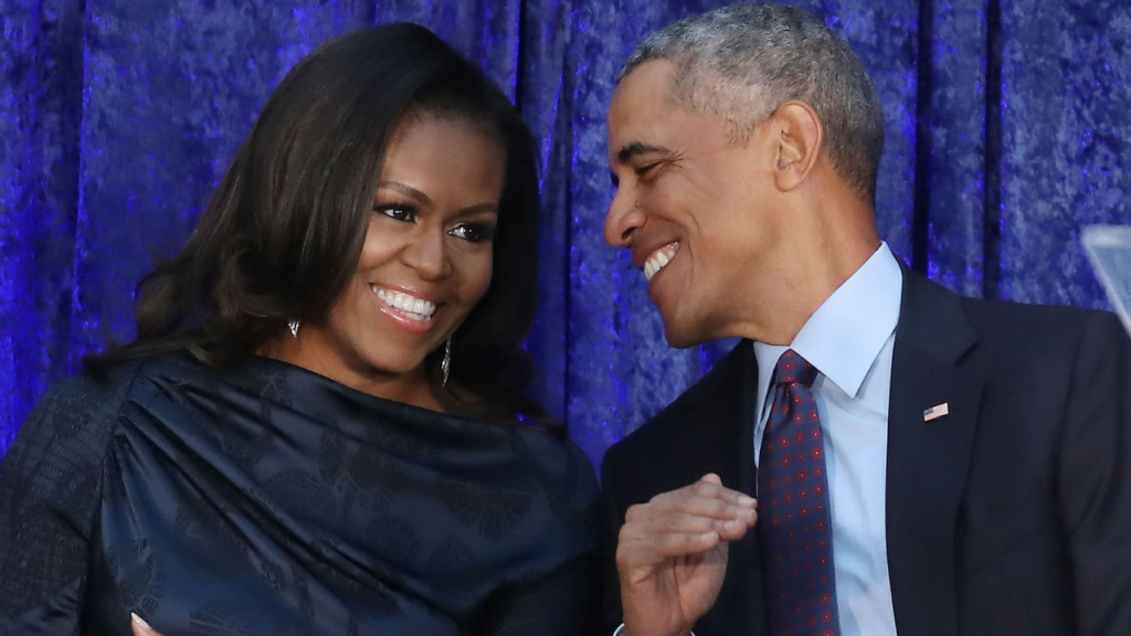 Michelle Obama se declara para Barack após especulações sobre separação e crise