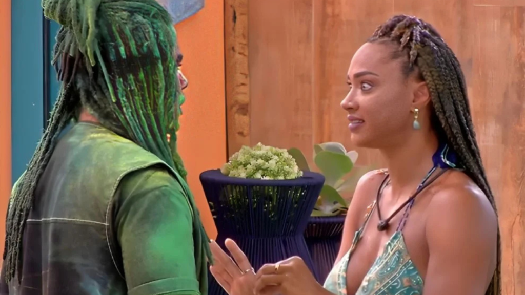 BBB 25: Aline e Diogo têm mais uma DR