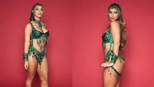 Paolla Oliveira recebe homenagem após anunciar saída da Grande Rio