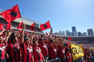 Flamengo maior torcida do Brasil