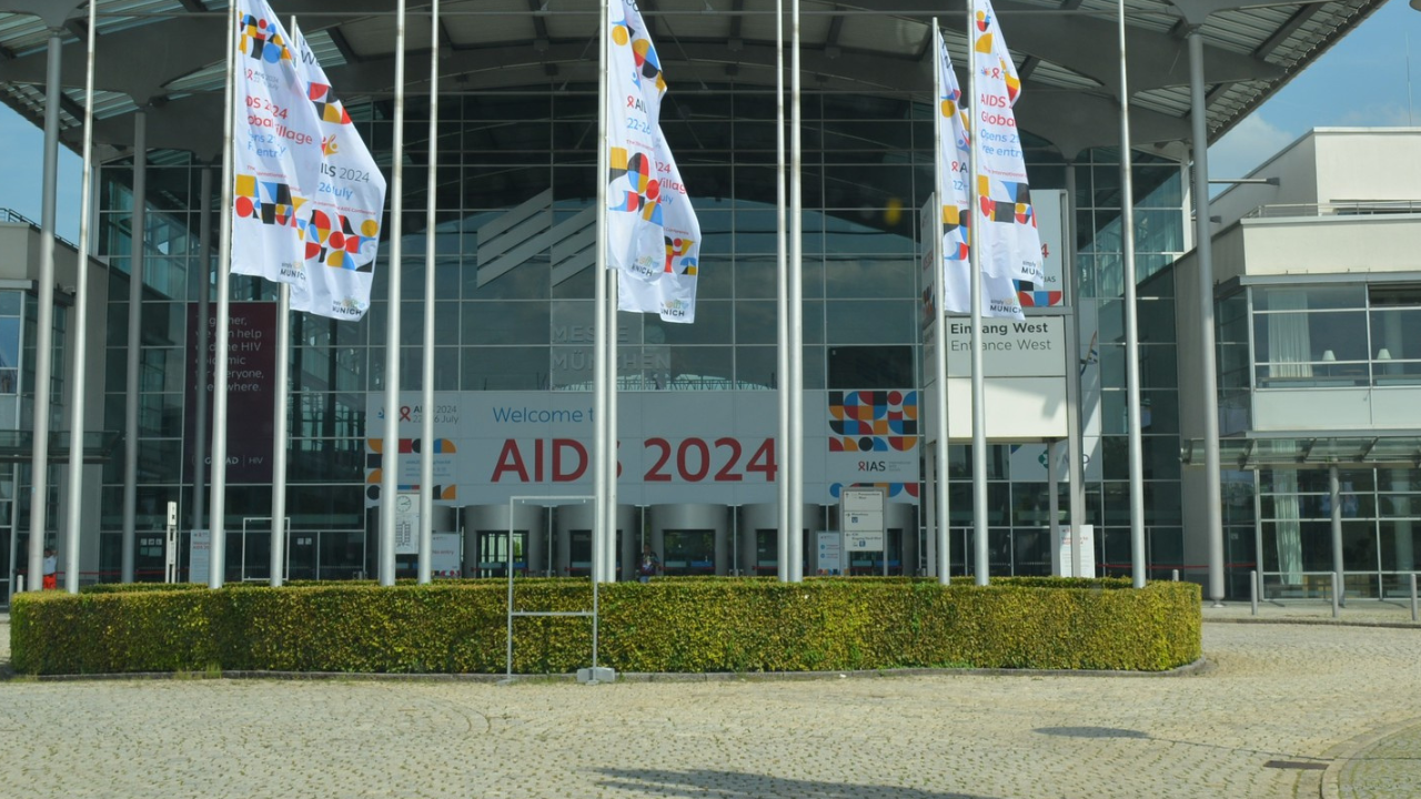 Evento da PEPFAR na AIDS Conference 2024, em Munich