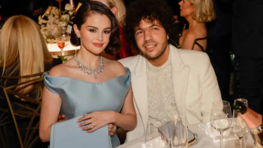 Selena Gomez e Benny Blanco em evento