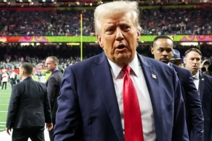 Donald Trump no Super Bowl