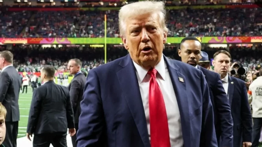 Donald Trump no Super Bowl