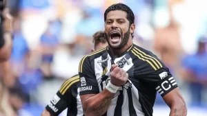 Hulk aumenta a disputa com Neymar pelo posto de maior artilheiro brasileiro em atividade 