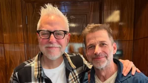James Gunn publica foto ao lado de Zack Snyder e elogia o cineasta