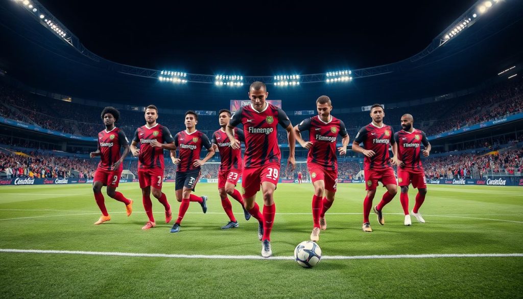 jogadores do Flamengo na Seleção