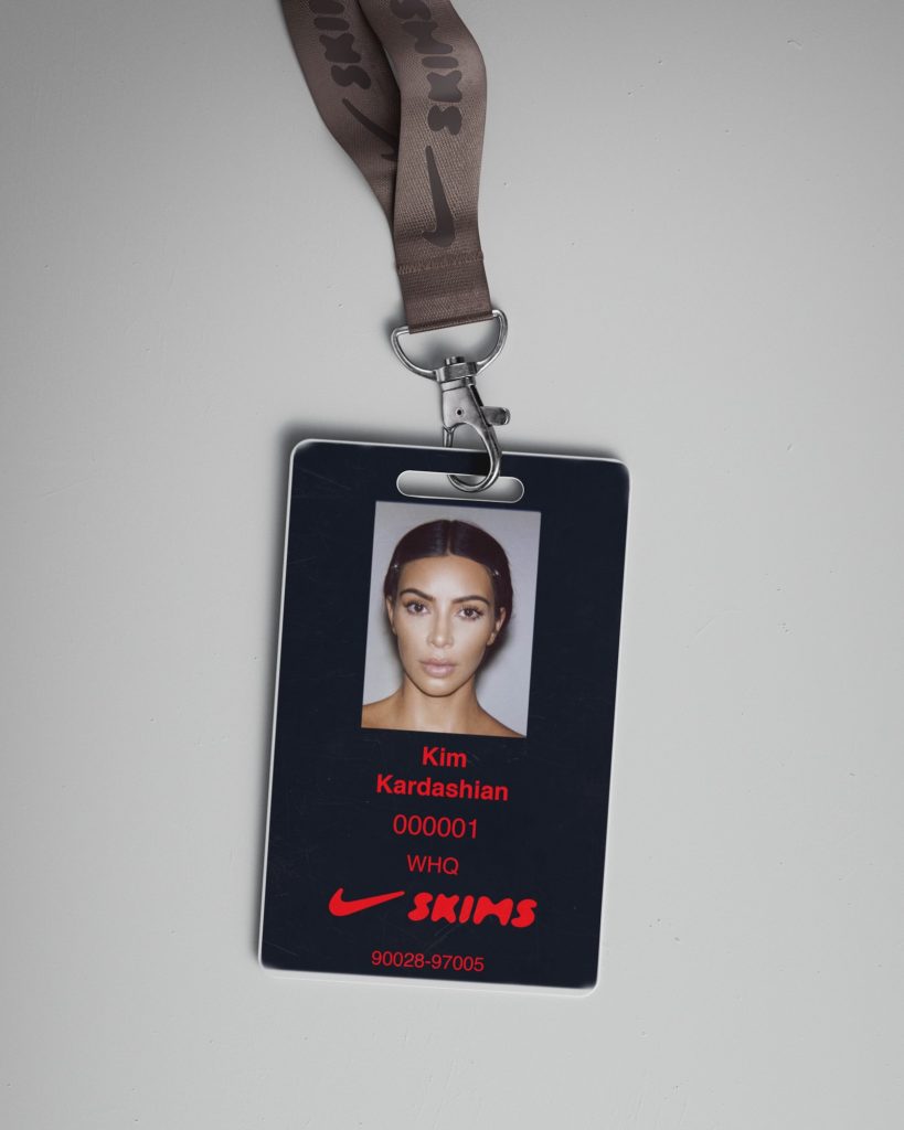 Kim Kardashian para nova colaboração com a Nike.