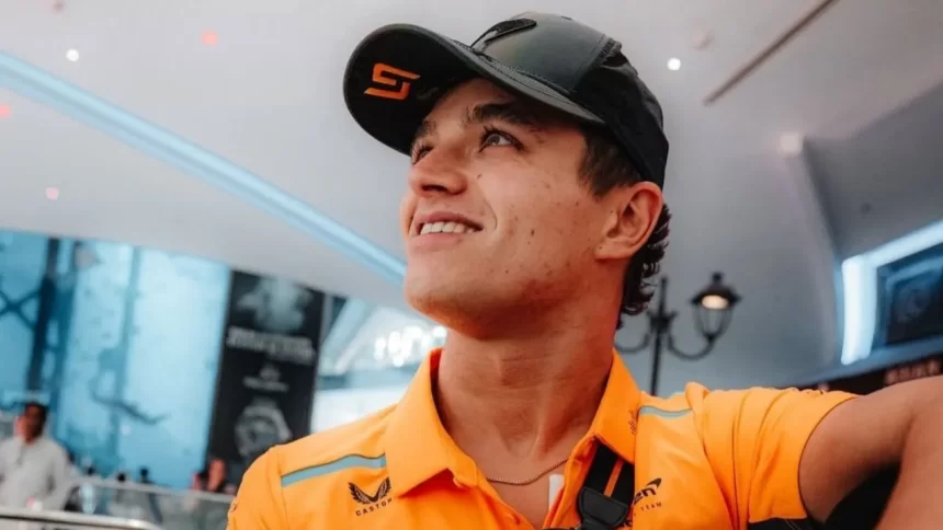 Lando Norris piloto da McLaren