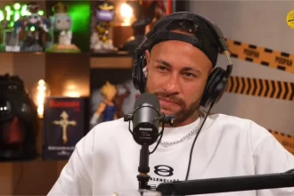 Neymar Jr. durante entrevista no Podpah