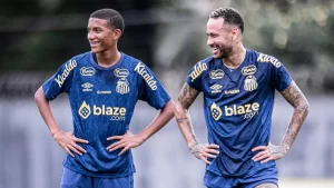 Neymar amplia rede de apoio a Juninho, promessa do Santos