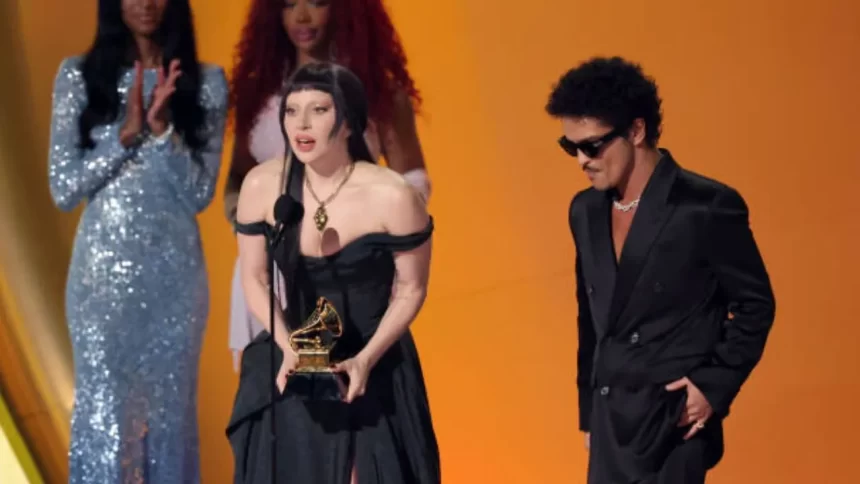 Lady Gaga Bruno Mars Grammy Awards