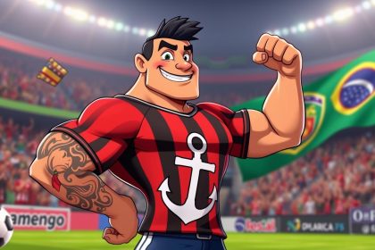 primeiro mascote do Flamengo