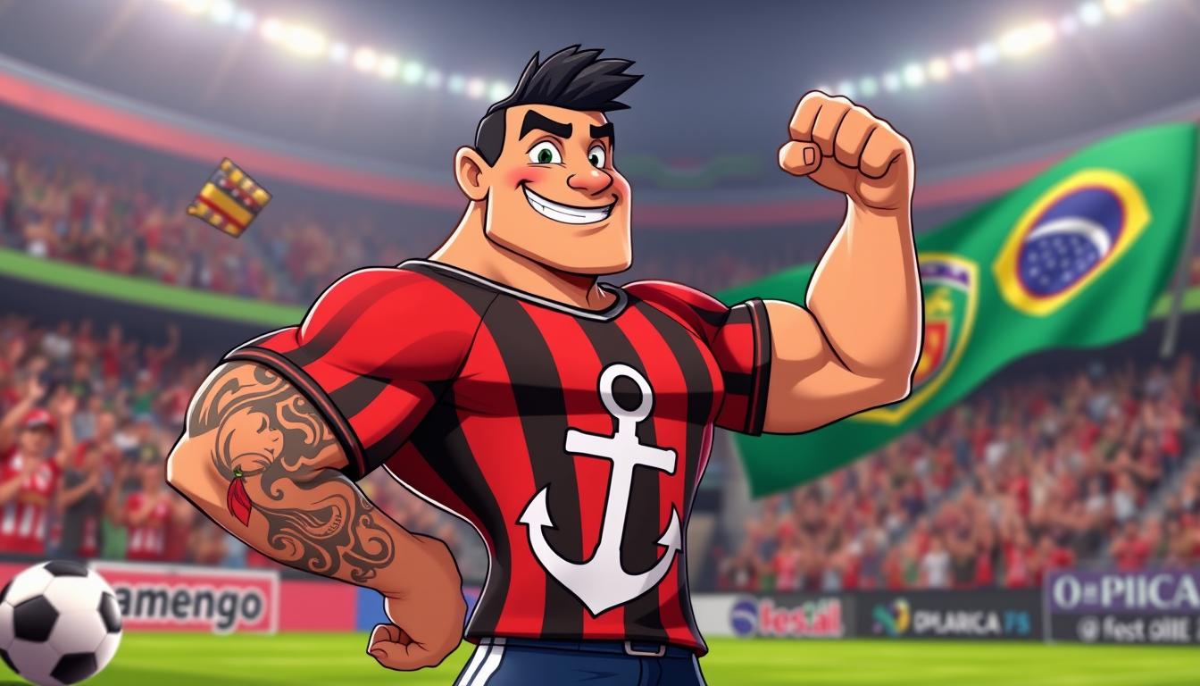 primeiro mascote do Flamengo