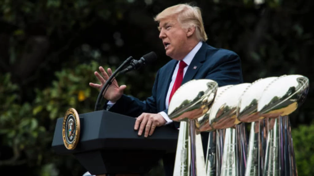 Trump no Super Bowl: segurança reforçada em evento histórico