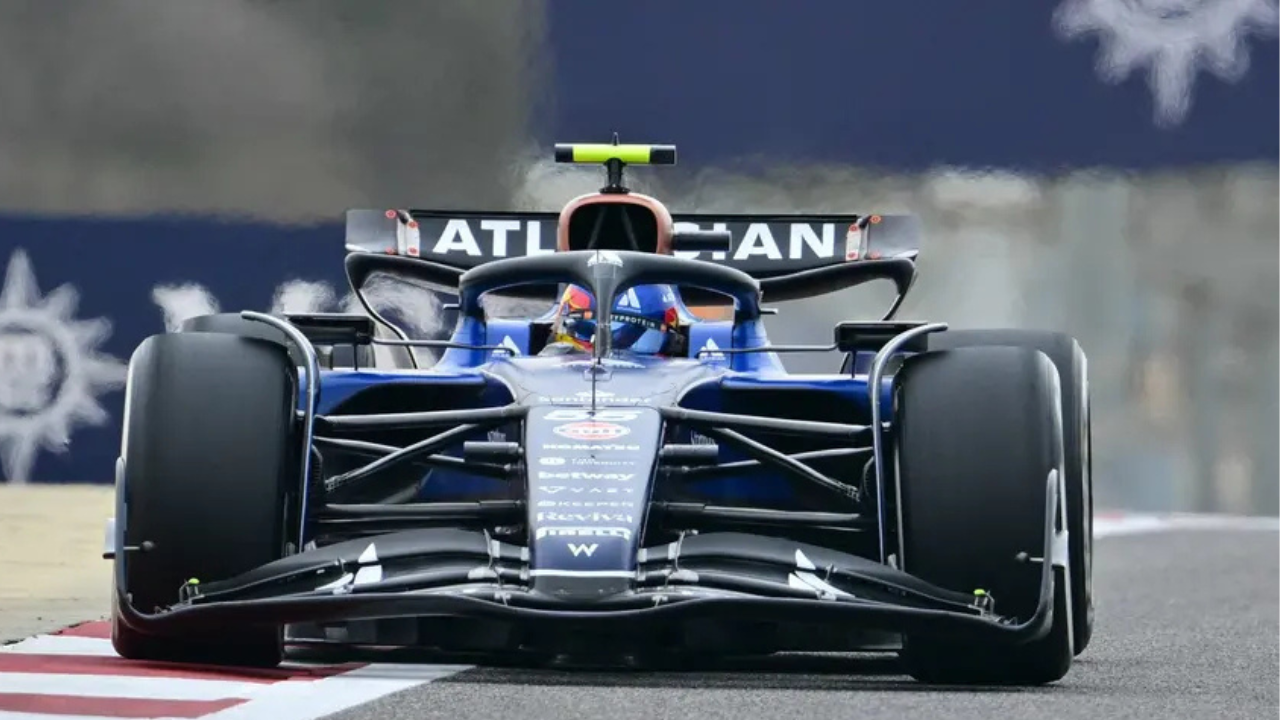 Carlos Sainz nos testes da pré-temporada da F1