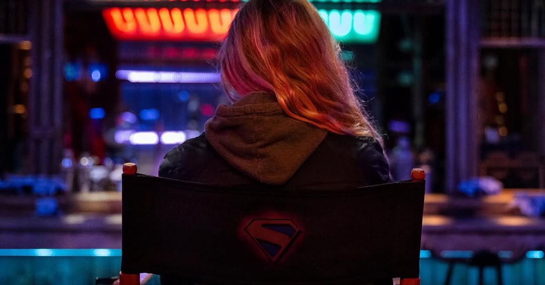 Primeira cena do filme da  Supergirl