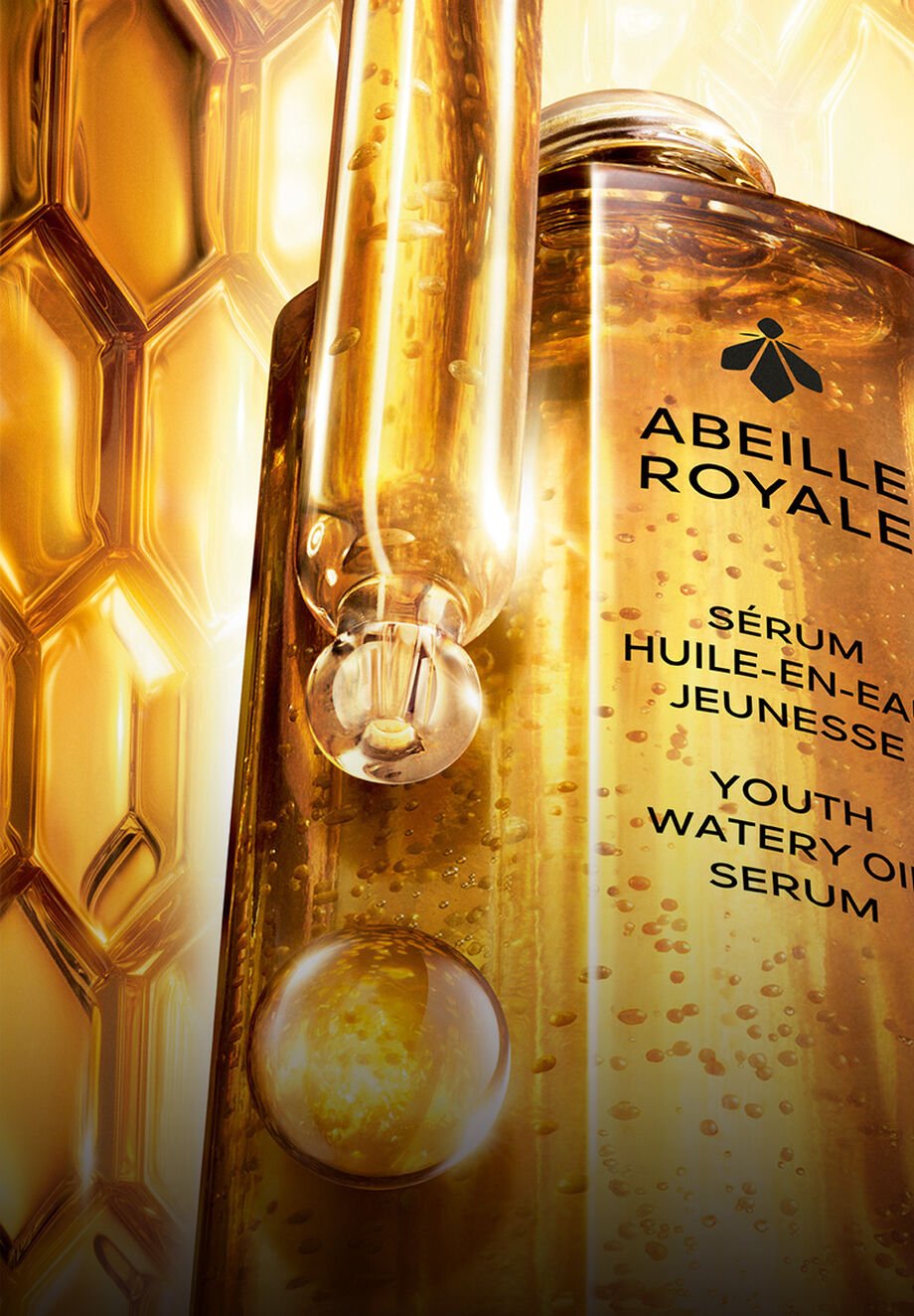 Sérum óleo rejuvenescedor da linha Abeille Royale