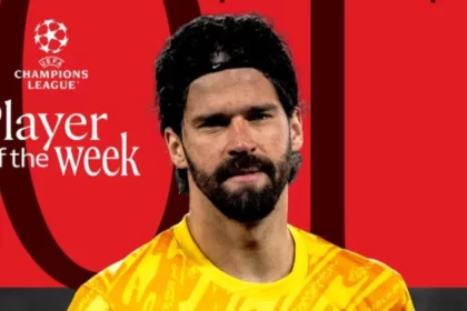 Alisson é o melhor jogador da semana na Champions League segundo a UEFA