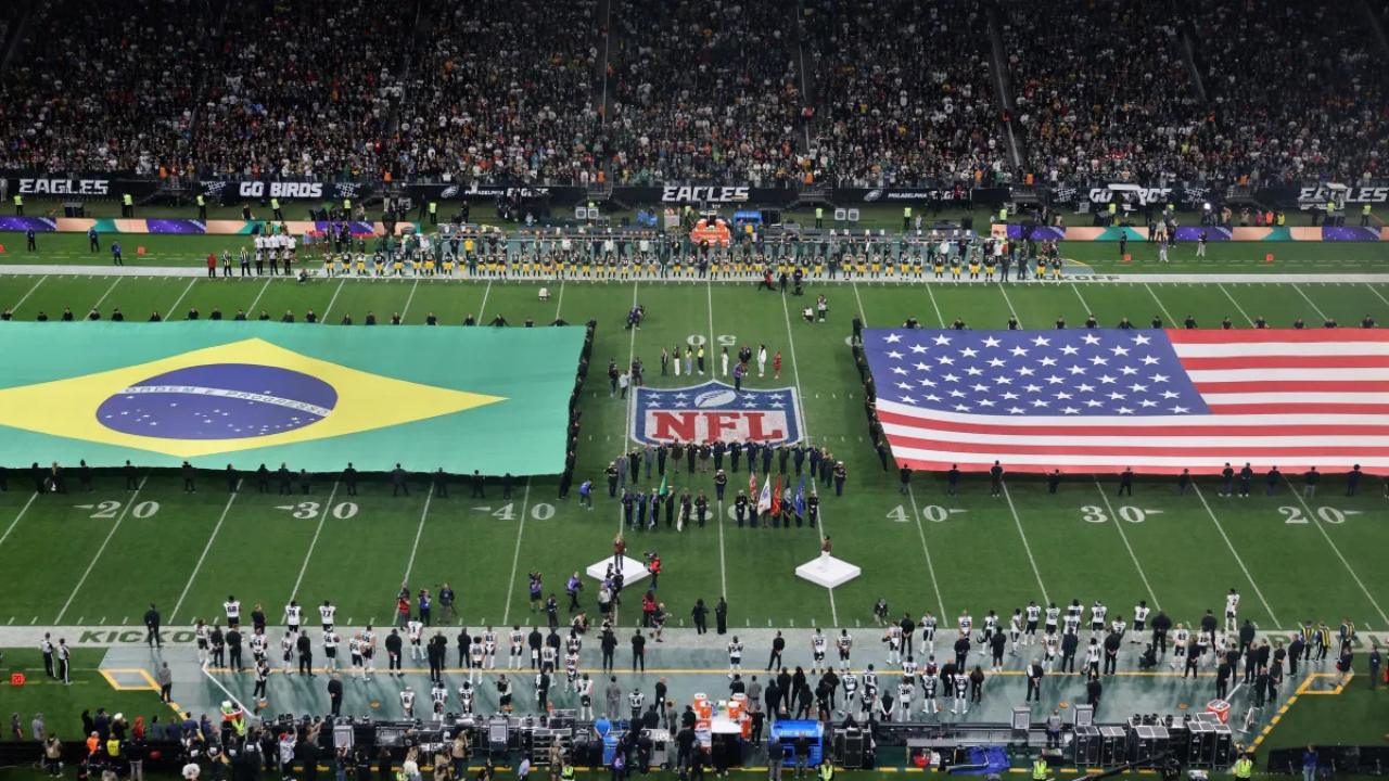 Jogo da NFL na Neo Química Arena