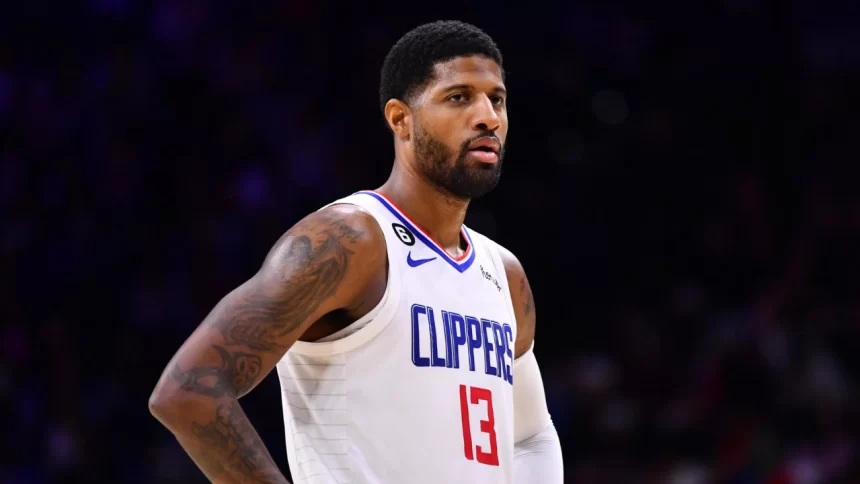 George em ação pelos 76ers