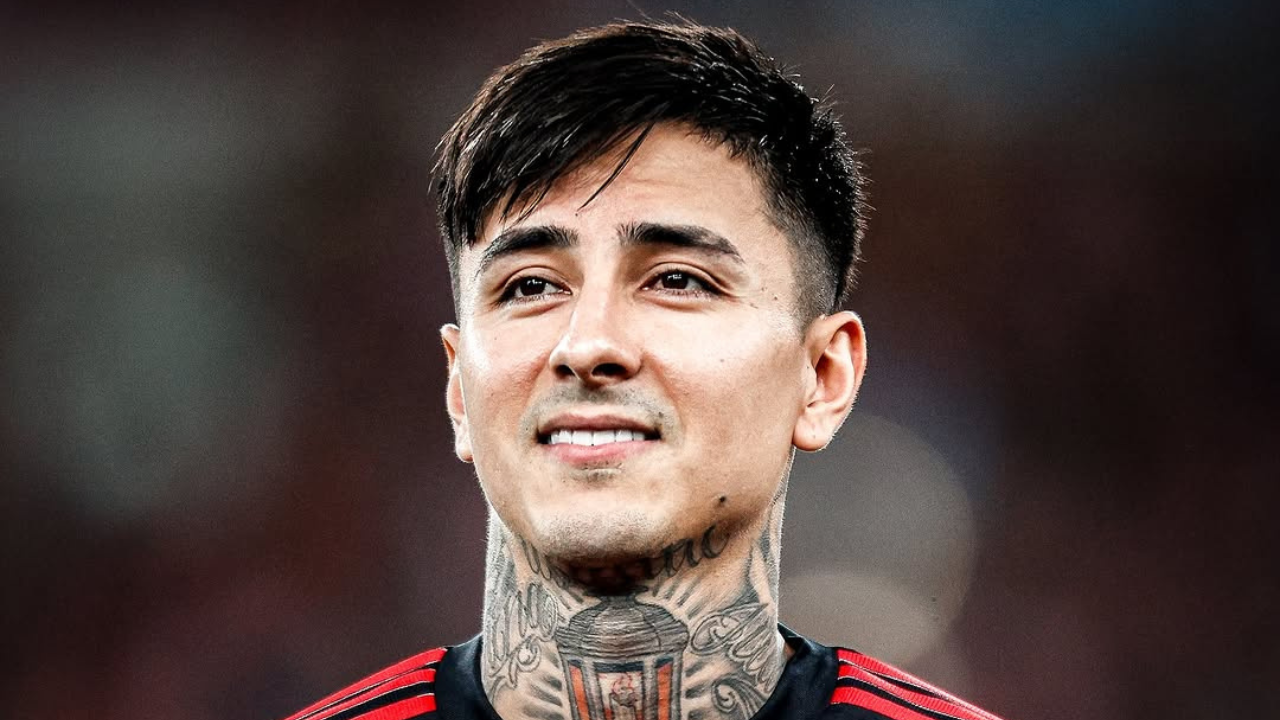 Erick Pulgar jogador do Flamengo renova contrato