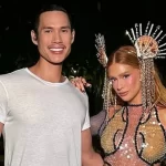 O maquiador das celebridades Patrick Ta e Marina Ruy Barbosa no carnaval carioca de 2024