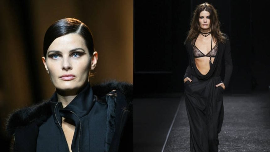 Isabeli Fontana no desfile de Paris