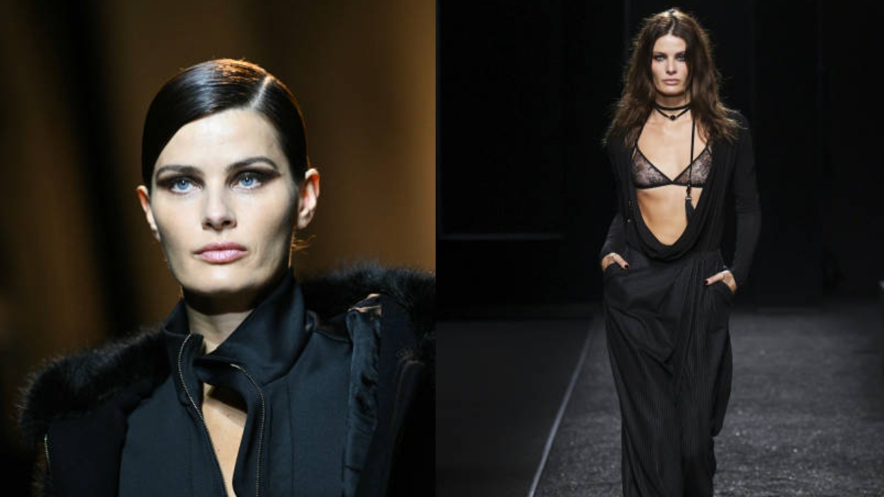 Isabeli Fontana no desfile de Paris