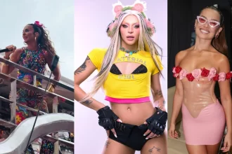 Ivete Sangalo, Juliette Freire e Pabllo Vittar no carnaval de 2025