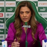 Leila Pereira repudia a decisão da Conmebol e classifica como "vergonhosa" a falta de uma punição mais severa no caso de racismo sofrido por Luighi