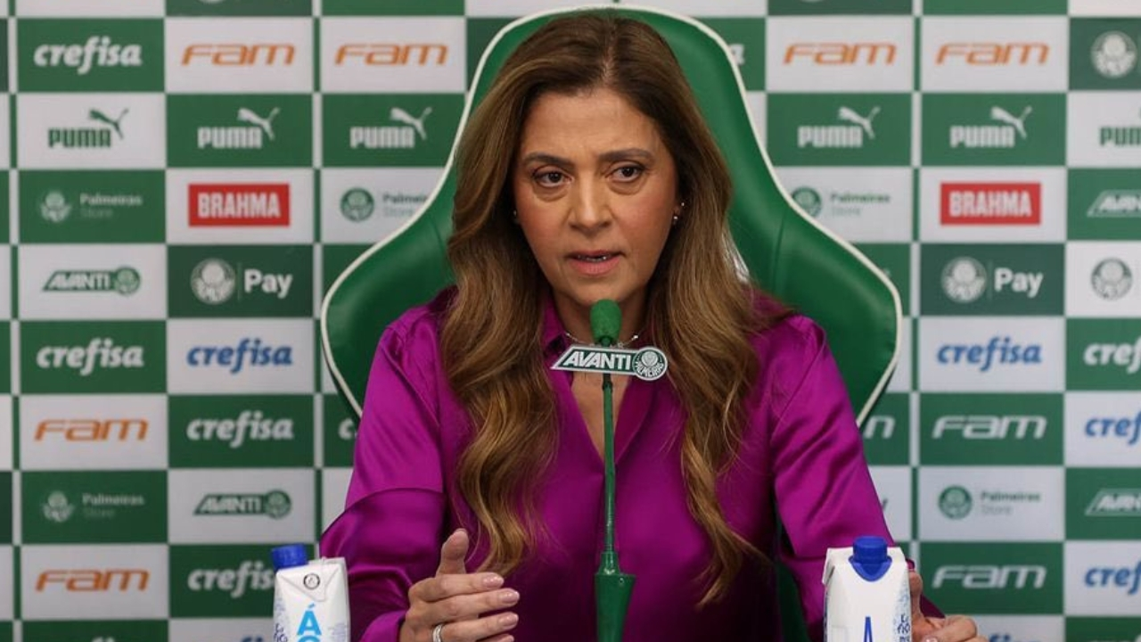 Leila Pereira repudia a decisão da Conmebol e classifica como "vergonhosa" a falta de uma punição mais severa no caso de racismo sofrido por Luighi