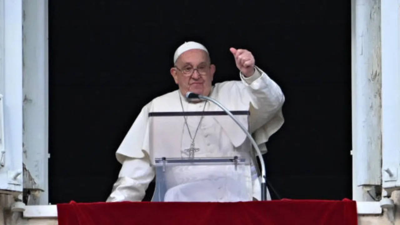 Papa Francisco na Janela do Vaticano